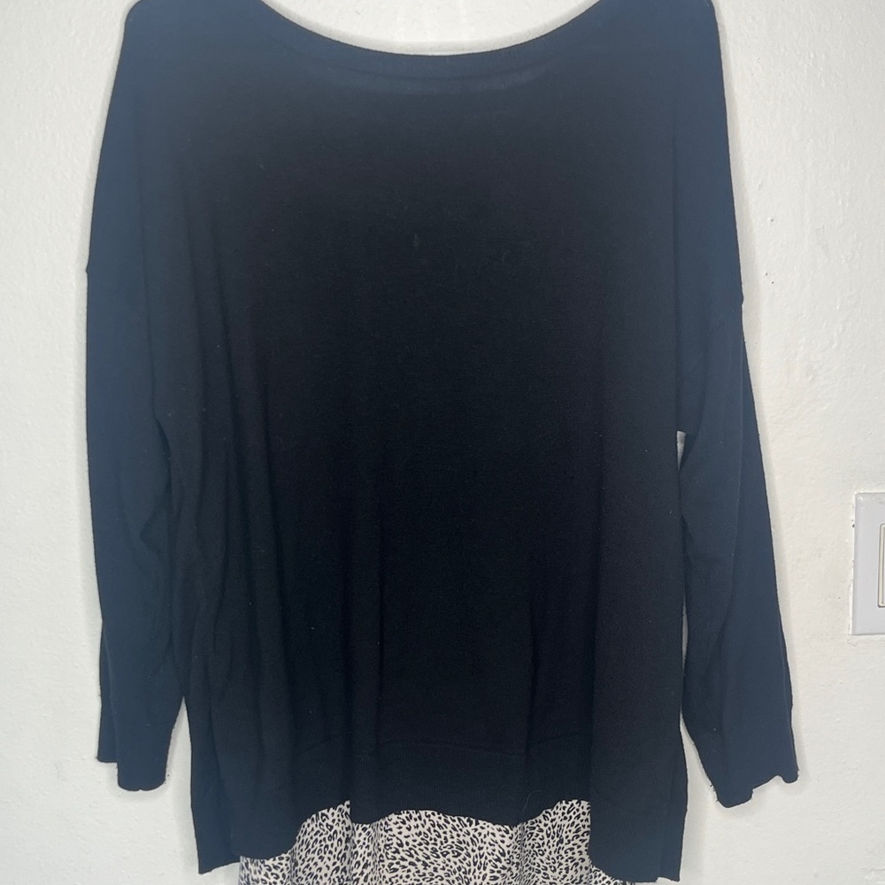 Black and White Women's Top